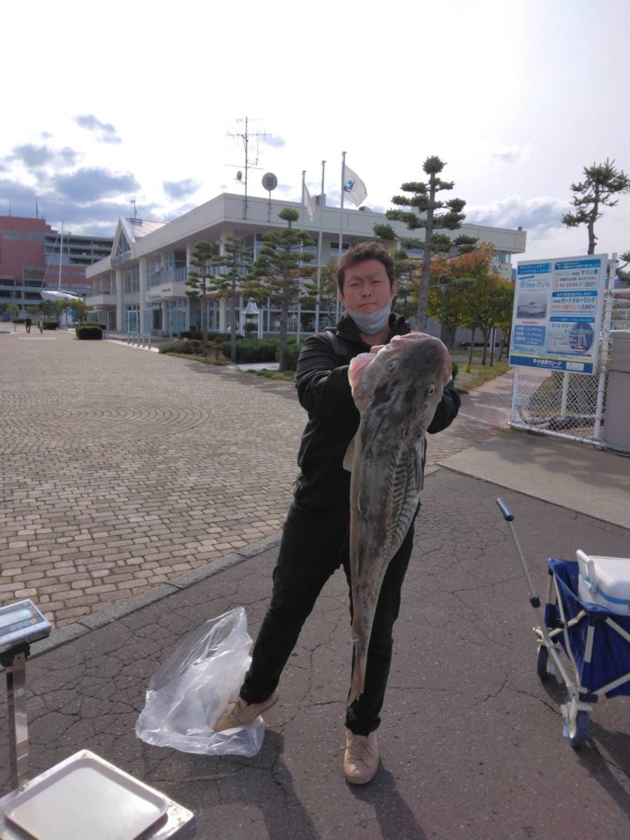 魚種:タラ 重量:12.10kg